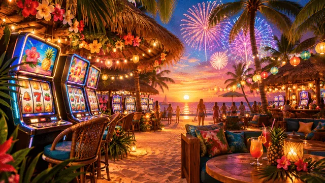 Tanda-tanda situs slot resmi dengan pintu pemeriksaan jalur masuk Slot212 — suasana lobby gerbang slot212